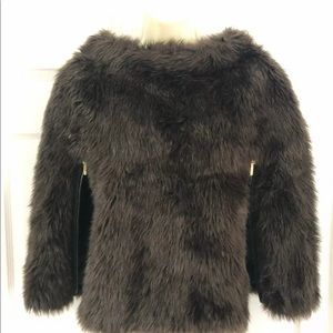 NWT Juicy Couture chestnut Anna cape/shawl. Size M